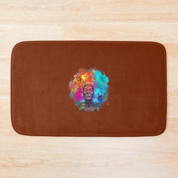 Item preview, African American Lady Funny Afro Painting Art 	 	 	 	 	 designed and sold by chvgozqtydo3.