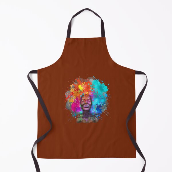 Item preview, African American Lady Funny Afro Painting Art designed and sold by chvgozqtydo3.
