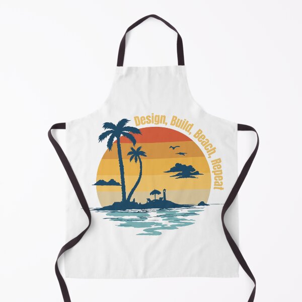 Item preview, Summer Vacation Beach Design - Design Build Beach Repeat designed and sold by TheBeesForYou.