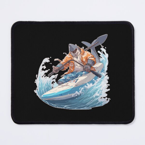 Item preview, Anime Shark on a Kayak designed and sold by danielliamgill.
