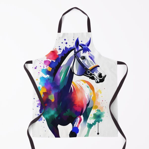 Item preview, Beautiful Grey Watercolor Racehorse designed and sold by Erika V..