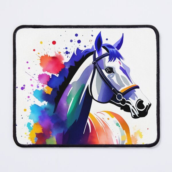 Item preview, Beautiful Grey Watercolor Racehorse designed and sold by Erika V..