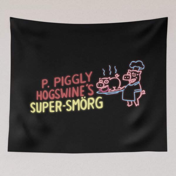 Artikelvorschau, P Piggly Hogswines Super-Smorg entworfen und verkauft von REALsaintpetty.