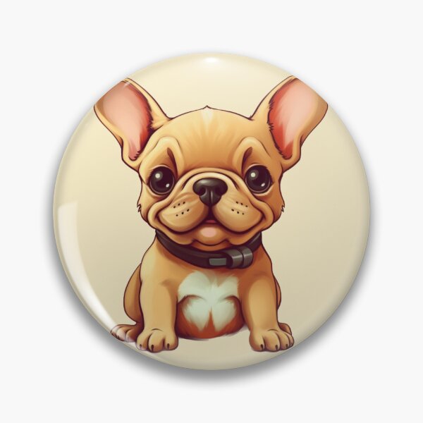 Item preview, Cute Cartoon Fawn French Bulldog Puppy designed and sold by EpicFoxArt.