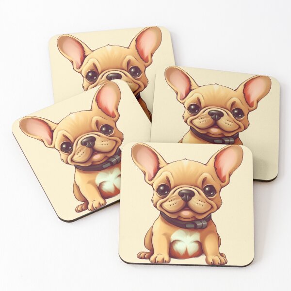 Item preview, Cute Cartoon Fawn French Bulldog Puppy designed and sold by EpicFoxArt.