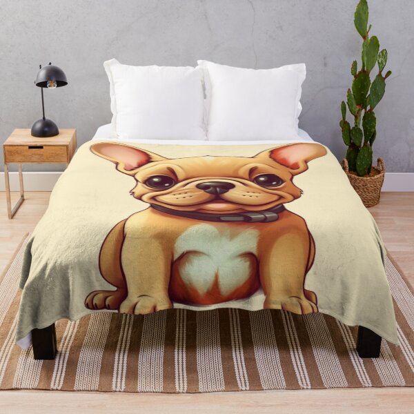 Item preview, Cute Cartoon Fawn French Bulldog Puppy designed and sold by EpicFoxArt.
