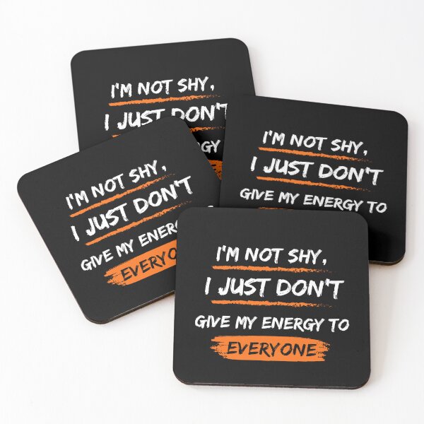 Item preview, I’m not shy, I just don’t give my energy to everyone. designed and sold by khadijat297.