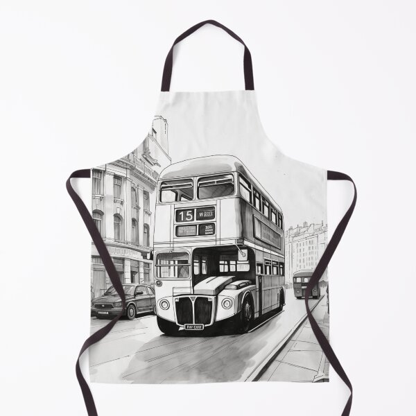 Item preview, A London Bus Sketch designed and sold by Sketch-Shack.