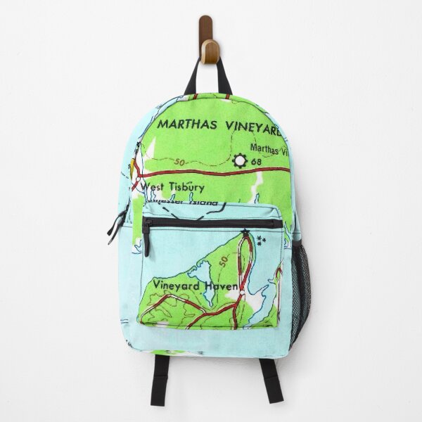 Item preview, Vintage Map of Marthas Vineyard (1963) designed and sold by BravuraMedia.