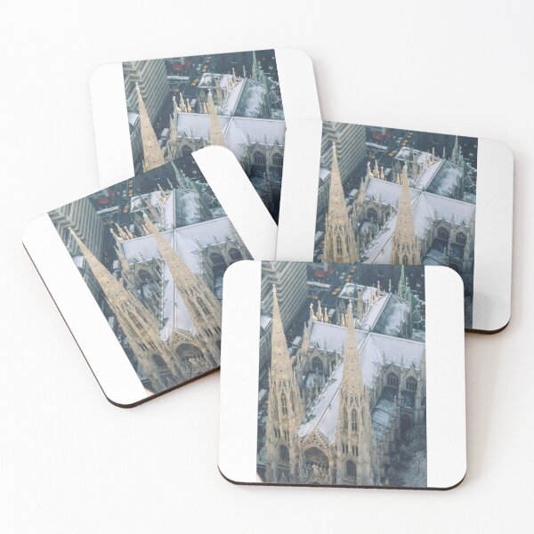Item preview, Aerial View of St. Patricks Cathedral, New York,  designed and sold by lenspiro.