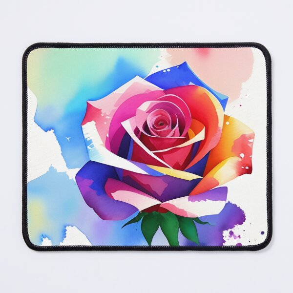 Item preview, Red Rose Flower in Watercolor designed and sold by Erika V..