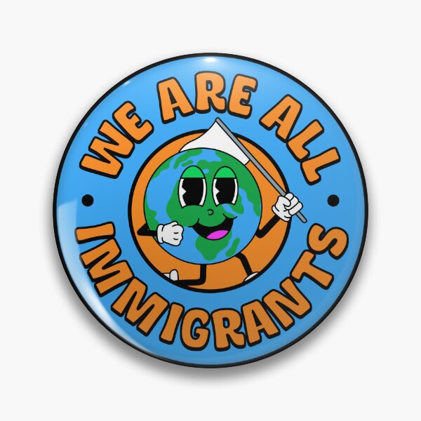 Item preview, We Are All Immigrants - Support Immigration designed and sold by Picket Club.