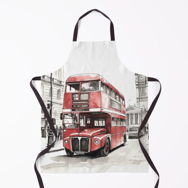 Item preview, A London Bus Sketch designed and sold by Sketch-Shack.