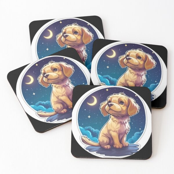 Item preview, Kawaii Cute Dog Good Night designed and sold by duke818.