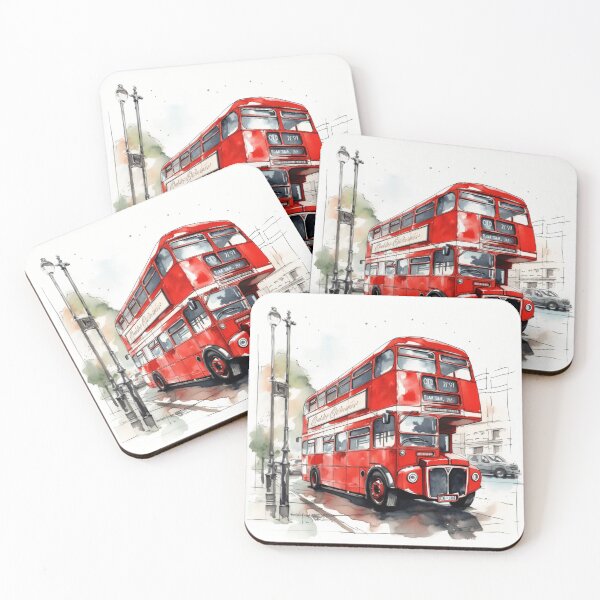 Item preview, A London Bus Sketch designed and sold by Sketch-Shack.