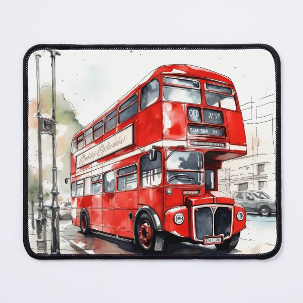Item preview, A London Bus Sketch designed and sold by Sketch-Shack.