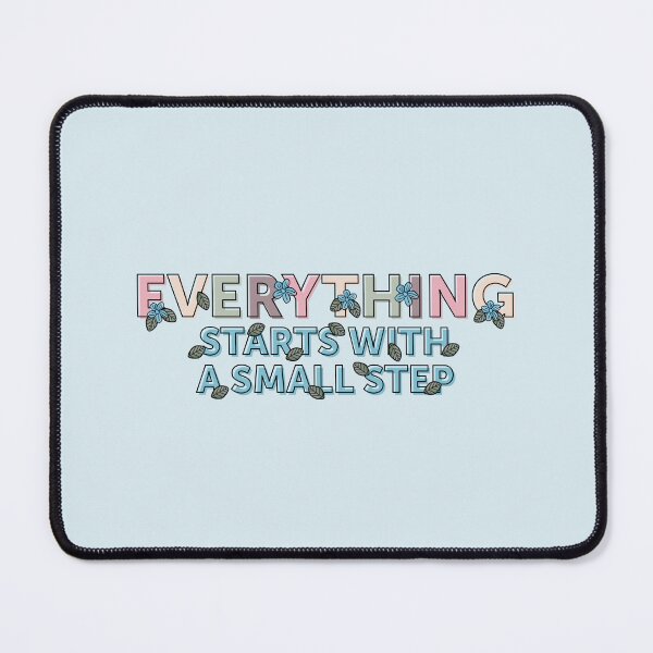 Item preview, Everything Starts with a Small Step designed and sold by SavannahLilyDesigns.