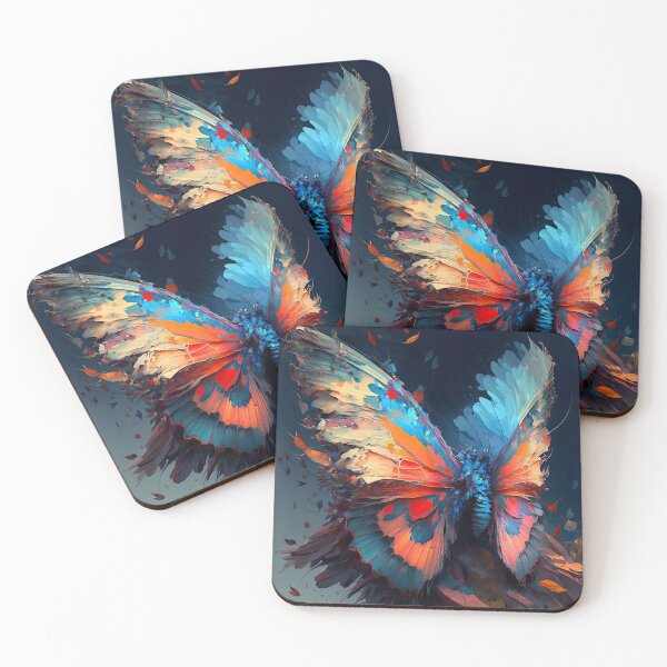 Item preview, colorfull fantasy butterfly designed and sold by ururuty.