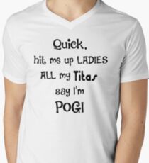 Speak the Truth Men's V-Neck T-Shirt
