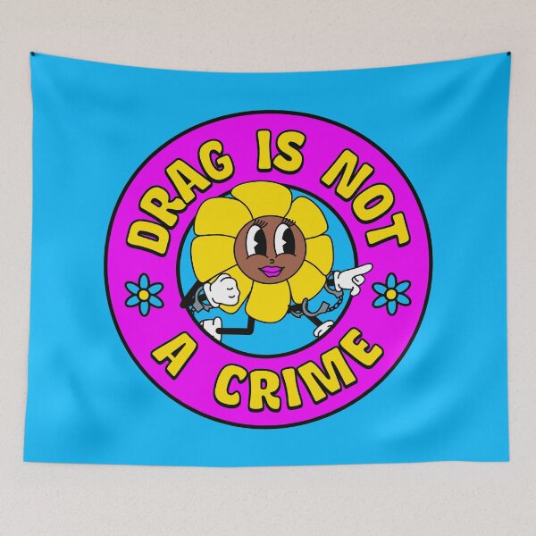 Item preview, Drag Is Not A Crime - Support Drag Queens designed and sold by Picket Club.