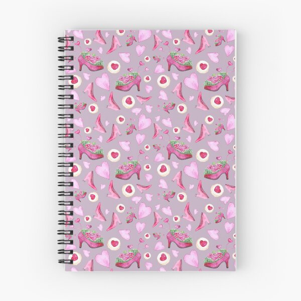 Item preview, Romantic Valentine Watercolor Pattern - Pink and Mauve designed and sold by Negin Mf Designs.