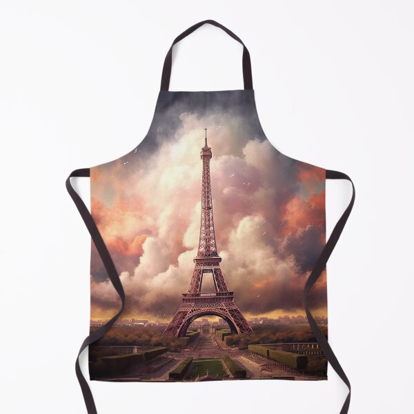 Artikelvorschau, Effiel-Turm Paris Sonnenuntergang Französische Kunst entworfen und verkauft von BVDigitalArt.