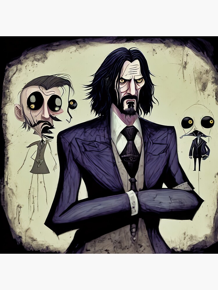 John Wick meets Tim Burton