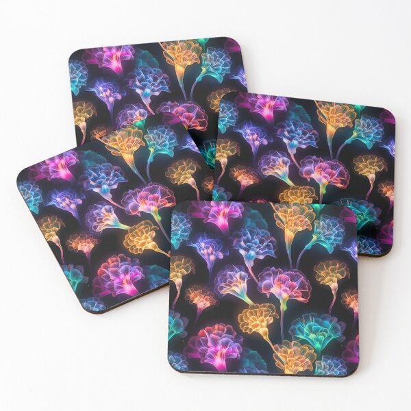 Item preview, Exquisite Rainbow Prism Carnations Pattern, Pride designed and sold by Tabble-Dabble.