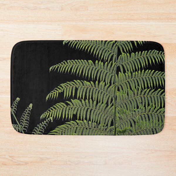 Item preview, Green ferns in a black night sky "In The Stillness of the Night" designed and sold by Liza Clements Photographic.