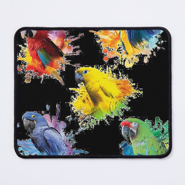 Item preview, Five assorted macaws splash graphic designed and sold by davyonharlin0.