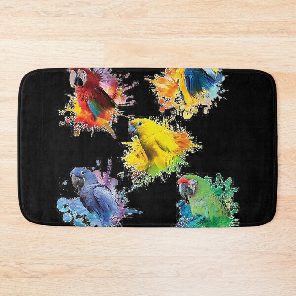 Item preview, Five assorted macaws splash graphic designed and sold by davyonharlin0.