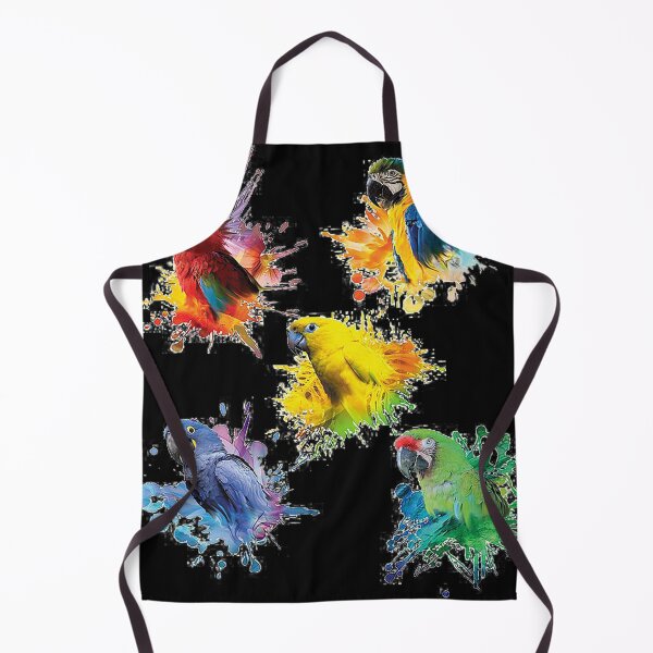 Item preview, Five assorted macaws splash graphic designed and sold by davyonharlin0.