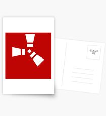 Rust Game Logo Postcards