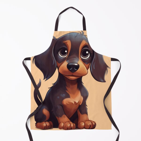 Item preview, Cute Cartoon Dachshund Puppy Dog designed and sold by EpicFoxArt.