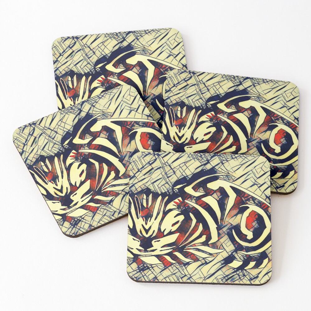 Item preview, Coasters (Set of 4) designed and sold by PixelPrintPlace.