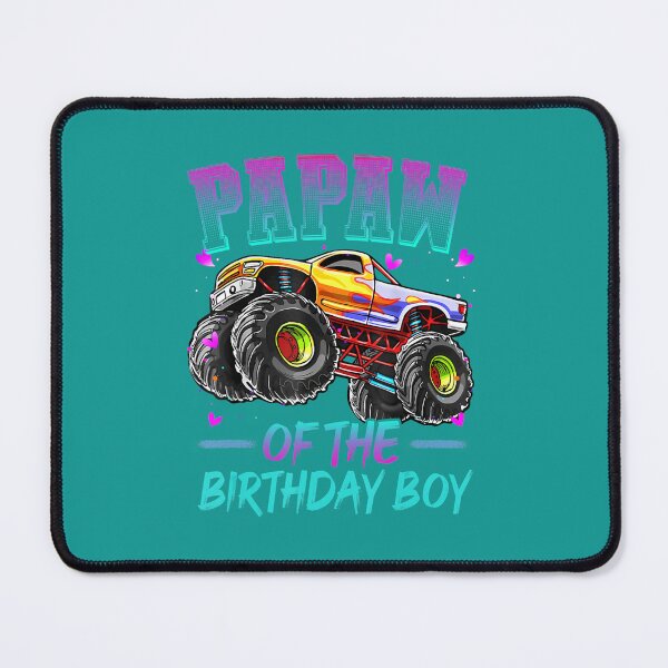 Item preview, Papaw of the Birthday 	 Monster Truck Birthday 	 	 designed and sold by ppqpkecu25.