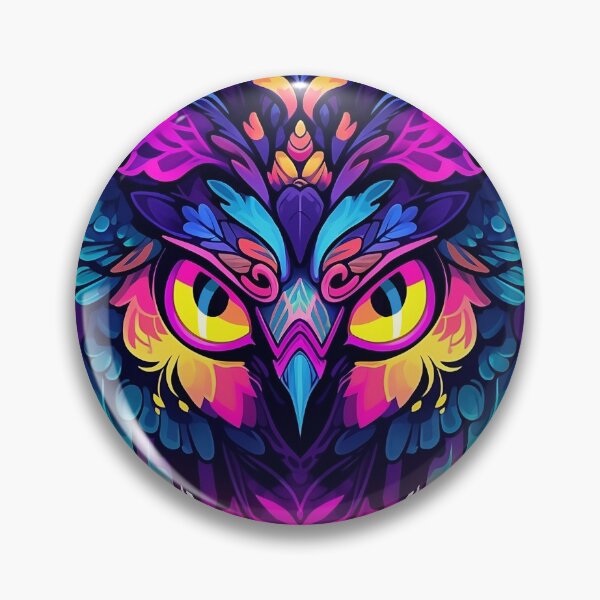 Item preview, Rainbow Owl designed and sold by CoffeeBrain.