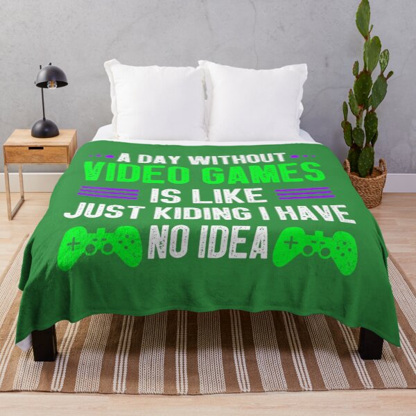 Item preview, A Day Without Video Games Funny Gamer Gaming Quote 	 	 designed and sold by stpbnyljipw35.