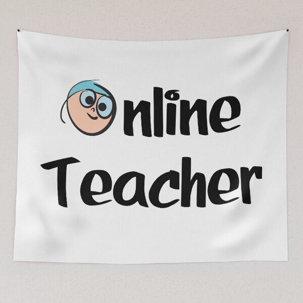 Item preview, Online Teacher  designed and sold by ProjectX23.