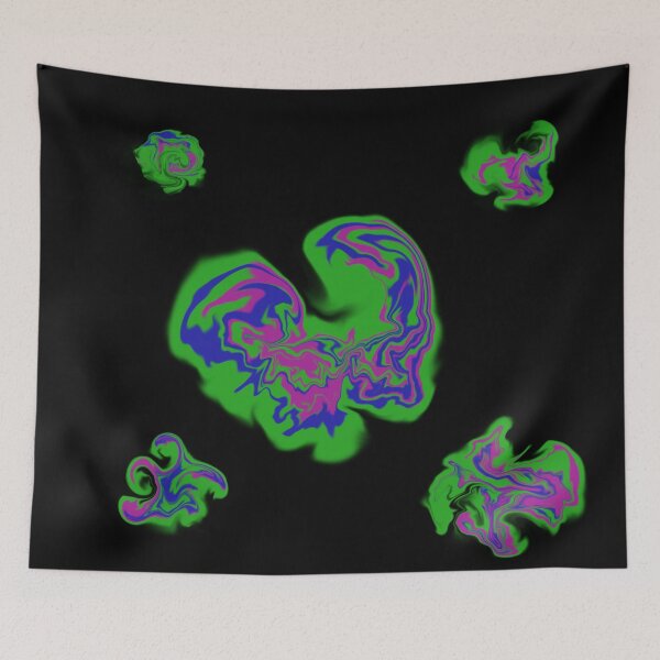 Item preview, Psychedelic Splats #1 designed and sold by Queenwinning.