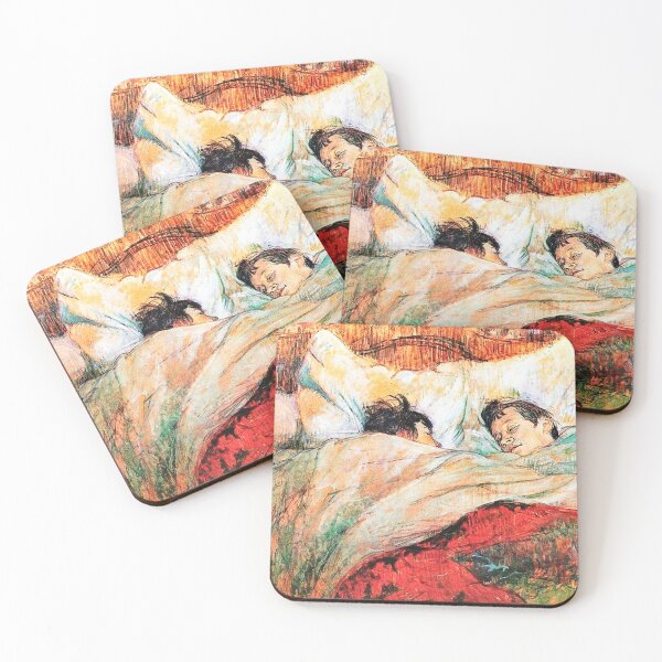 Item preview,  In bed, famous vintage, public domain painting designed and sold by CristalleLisa.
