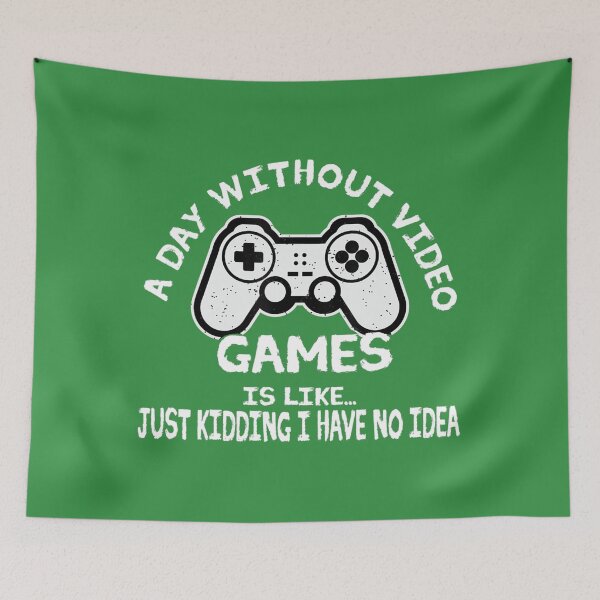 Item preview, A Day Without Video Games Is Like funny gaming for 	 	 	 	 designed and sold by stpbnyljipw35.