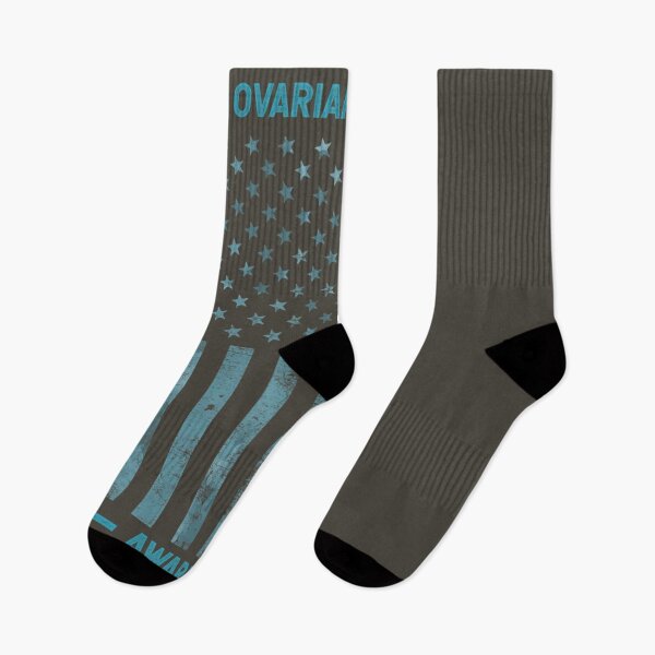 Item preview, Ovarian Cancer Awareness USA Flag 	 Ovarian Cancer 	 	 designed and sold by cuyqyxixly41.
