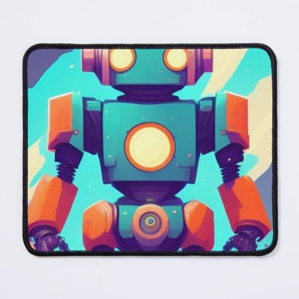 Item preview, vintage robot 2 designed and sold by SoloDesignArt.