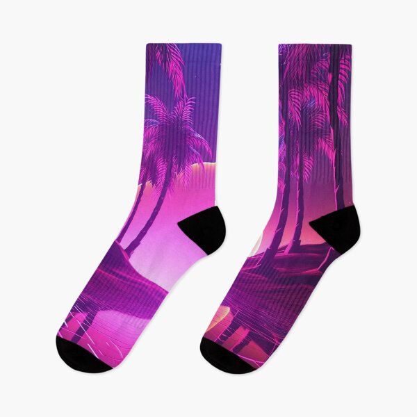 Item preview, Binary Bliss: Synthwave Euphoria in the Digital Paradise designed and sold by Mullet Monkey.
