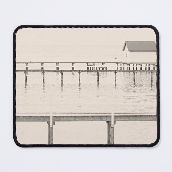 Item preview, Sepia Sorrento Jetties, Mornington Peninsula, Victoria designed and sold by Liza Clements Photographic.