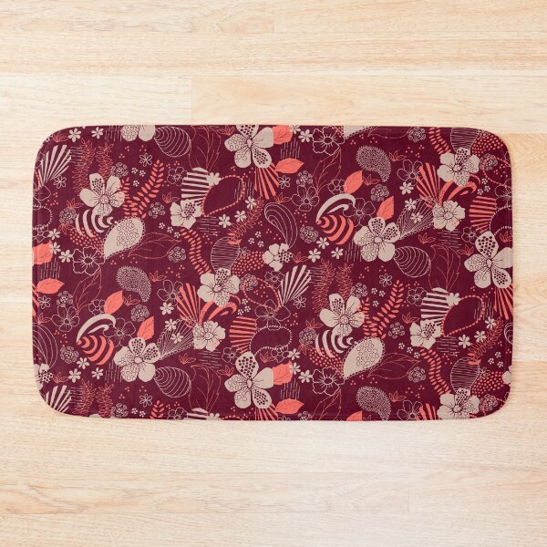 Item preview, Copy of Teardrops, Hearts and Flowers (Colourway variation) designed and sold by Jaana Day.