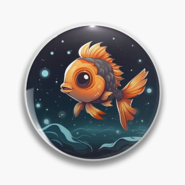 Item preview, Kawaii Cute Fish Good Night designed and sold by duke818.