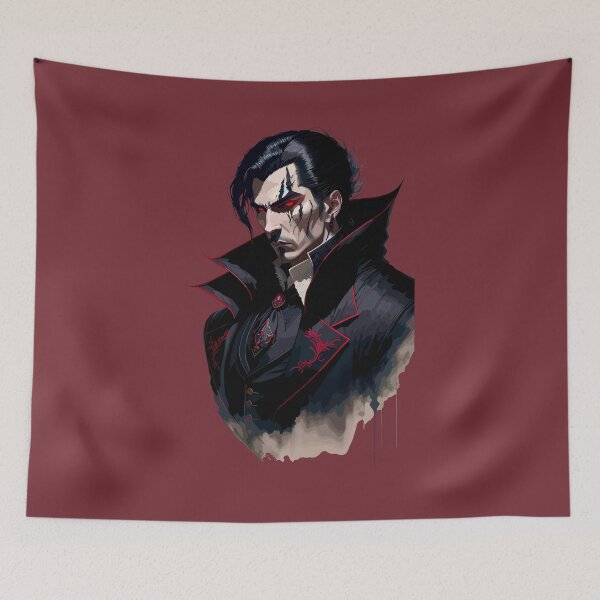 Item preview, Dracula: Dark Elegance with Fire in His Eyes designed and sold by Pickmash.