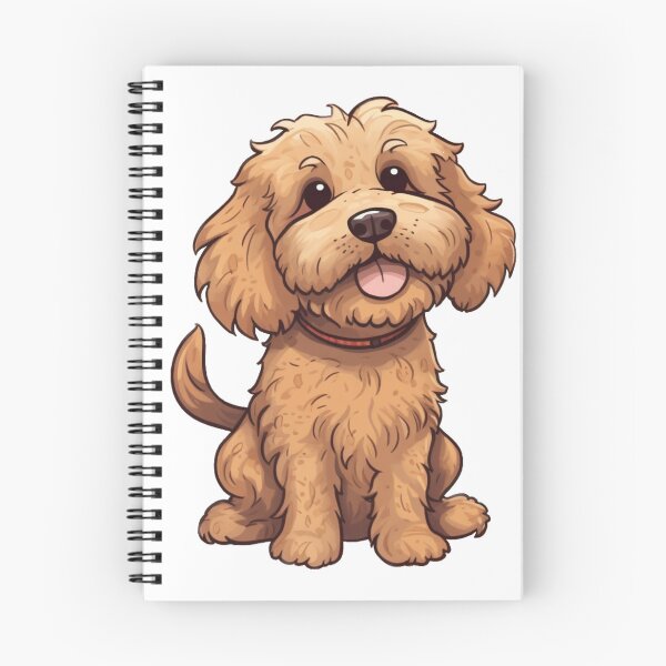 Item preview, Cute Cartoon Apricot Cockapoo Puppy Dog designed and sold by EpicFoxArt.